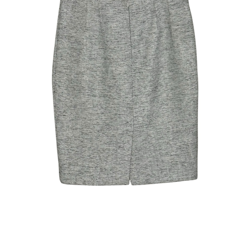 Ann Taylor Factory Gray Tweed style Mini Skirt Gray 2 - Picture 4 of 7